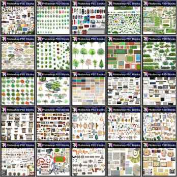 ★Over 20000+ Interior Design Photoshop PSD Blocks Bundle (Total 2.2GB PSD Files -Best Recommanded!!💎💎)