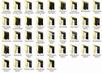 ★【Architecture CAD Details Bundle】